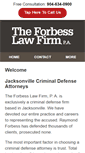 Mobile Screenshot of jacksonville-attorney.us